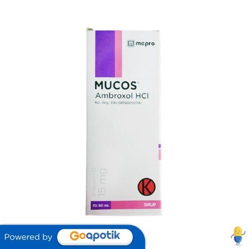 Mucos Syrup Isi 60 Ml Botol