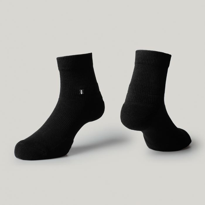 Voted Socks Kaos Kaki Basic Ankle ESSENTIAL Ankle Black - M