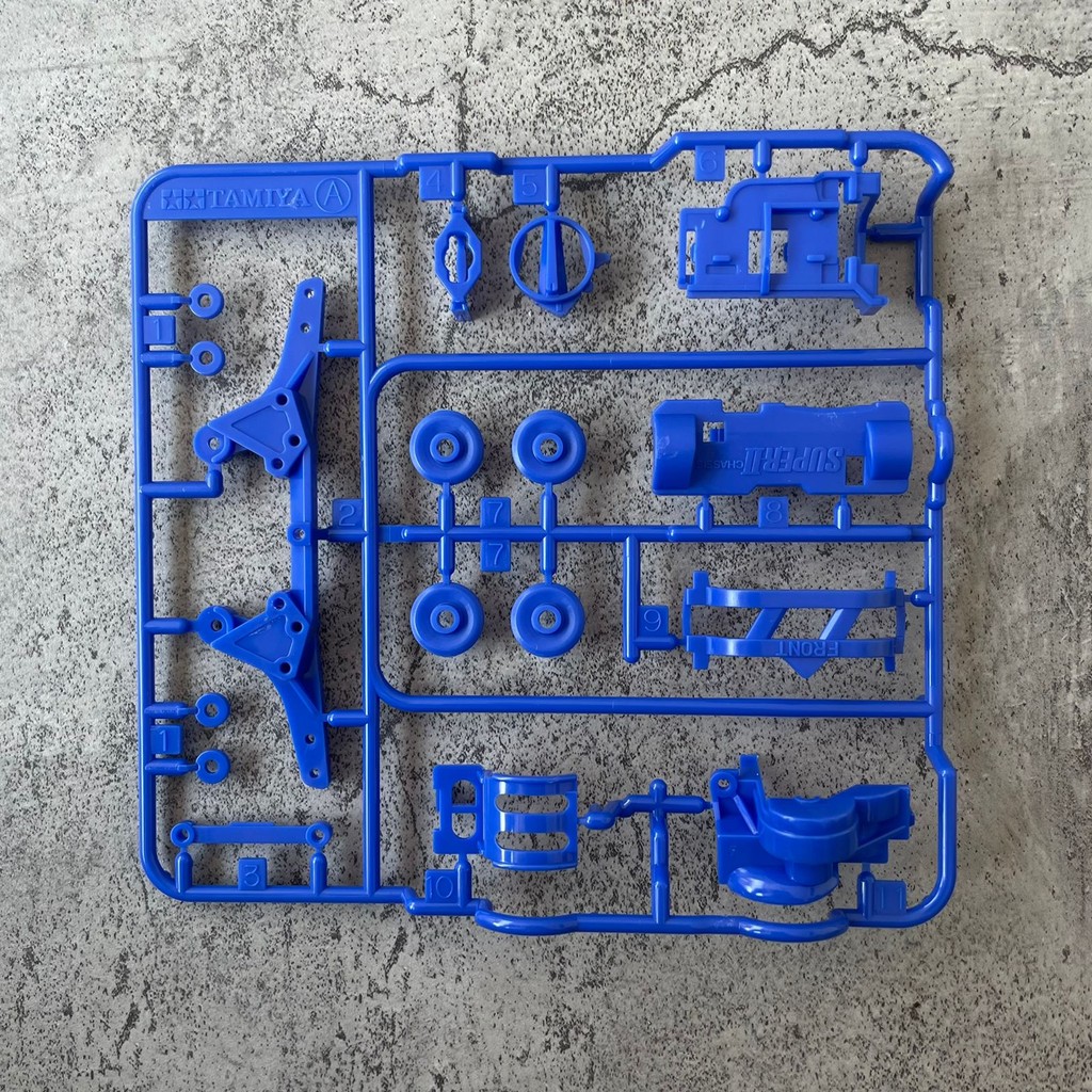 Gearbox Super 2 Biru - Original Tamiya