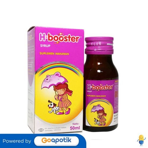 H-Booster Syrup Isi 50 Ml Botol