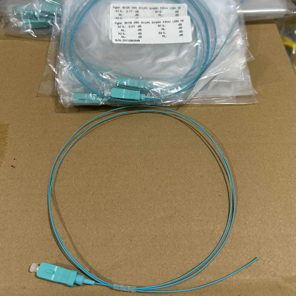 SC Pigtail Multimode OM3 50/125um 1 meter
