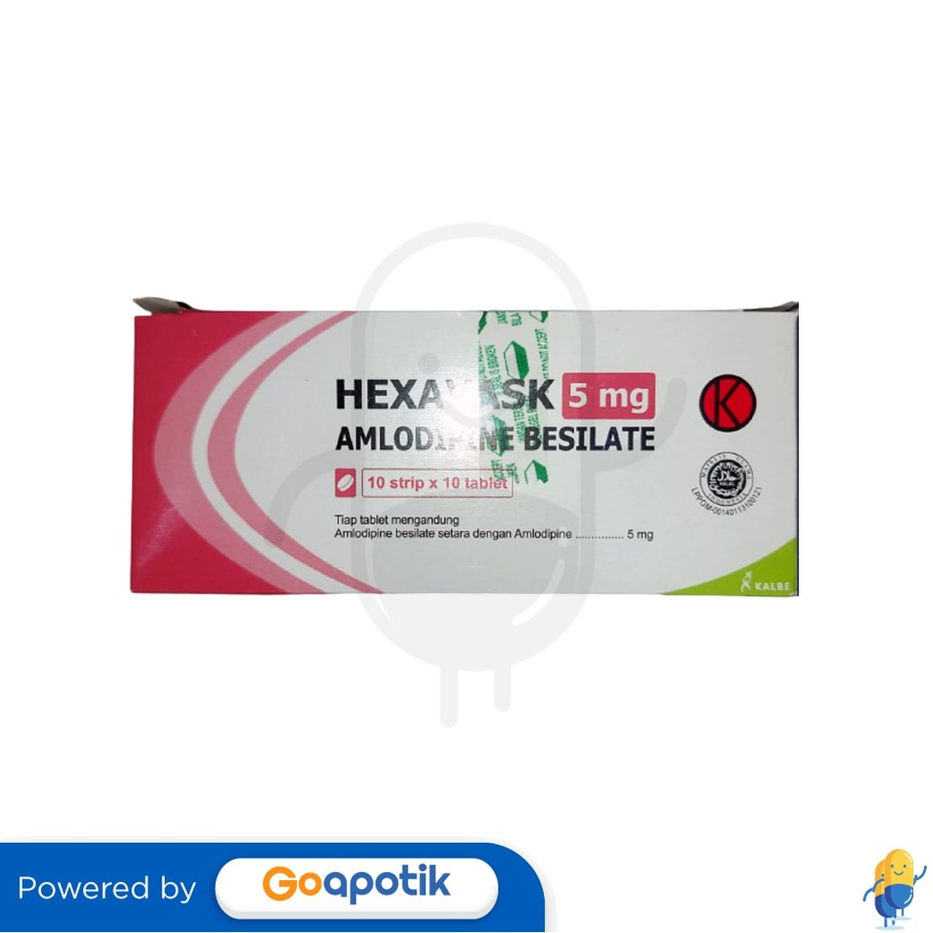 Hexavask 5 Mg Box 100 Tablet