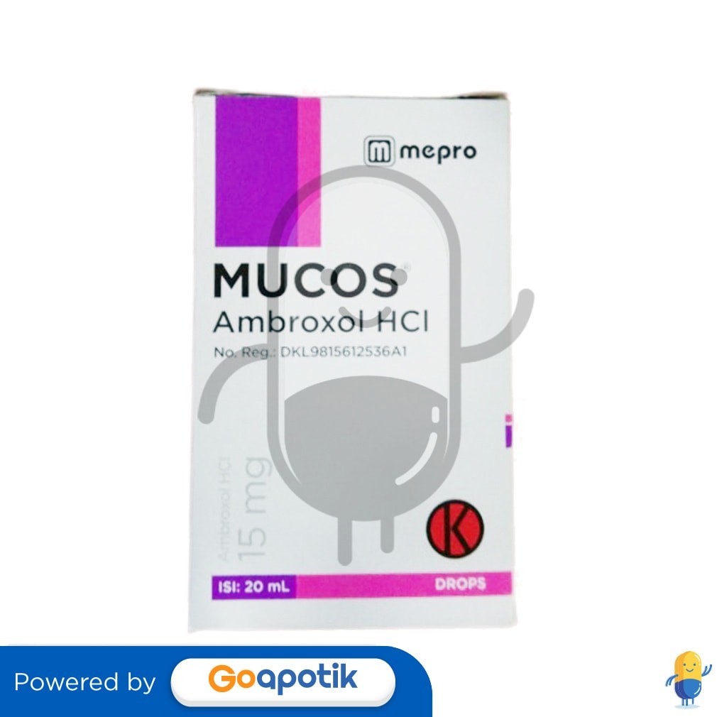 Mucos Drops Isi 20 Ml Botol