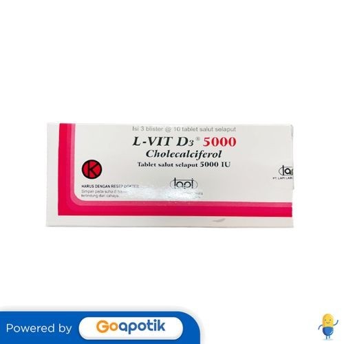 L-Vit D3 5000 Box 30 Tablet