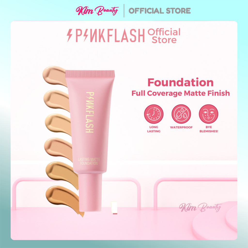 PINKFLASH LASTING MATTE FOUNDATION F03