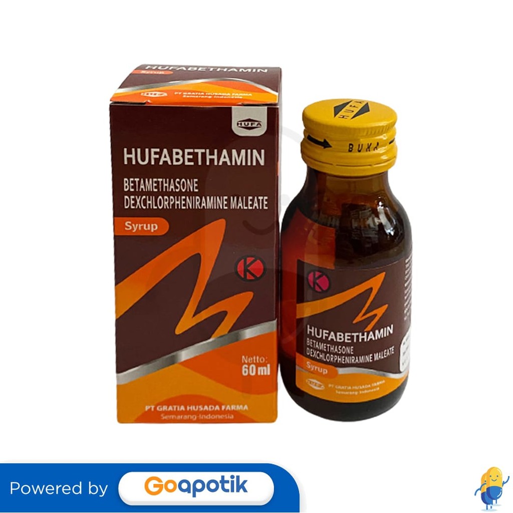 Hufabethamin Syrup 60 Ml Botol