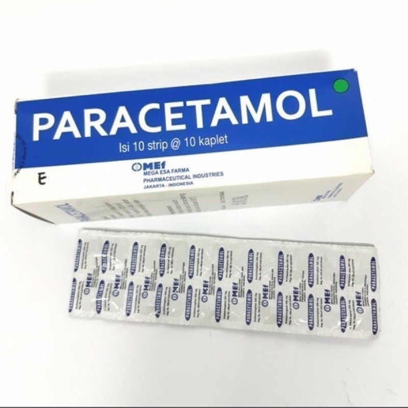 Paracetamol Mef 500mg Per Box / TS