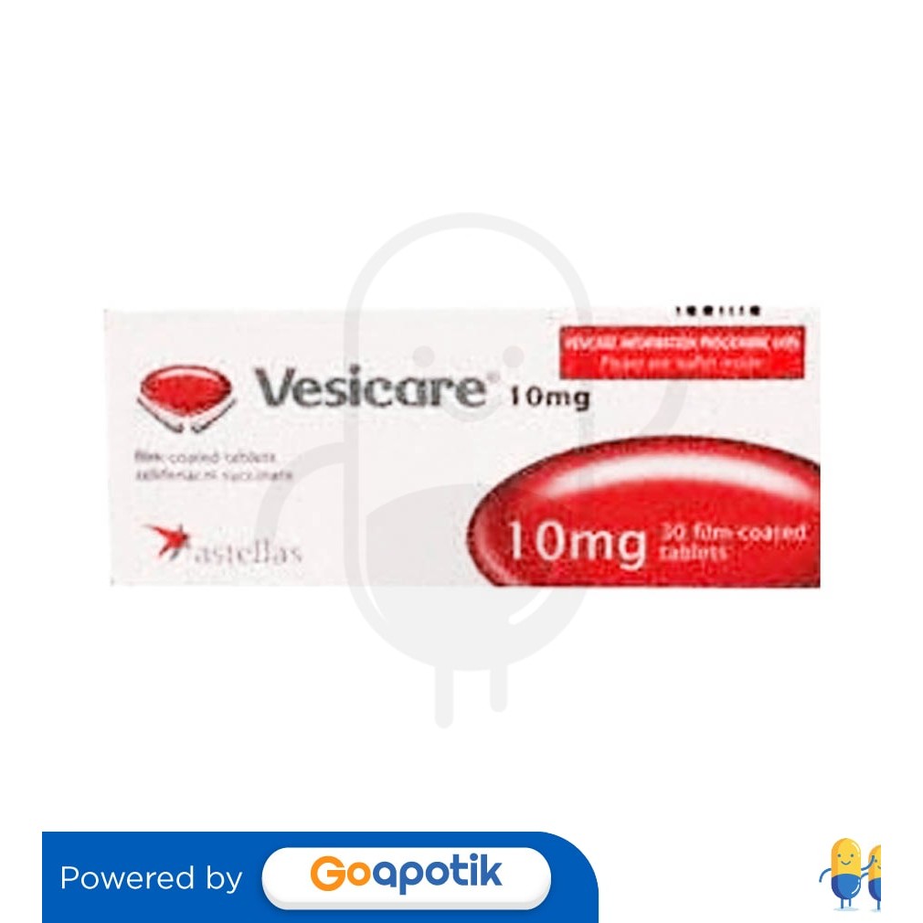 Vesicare 10 Mg Box 30 Tablet