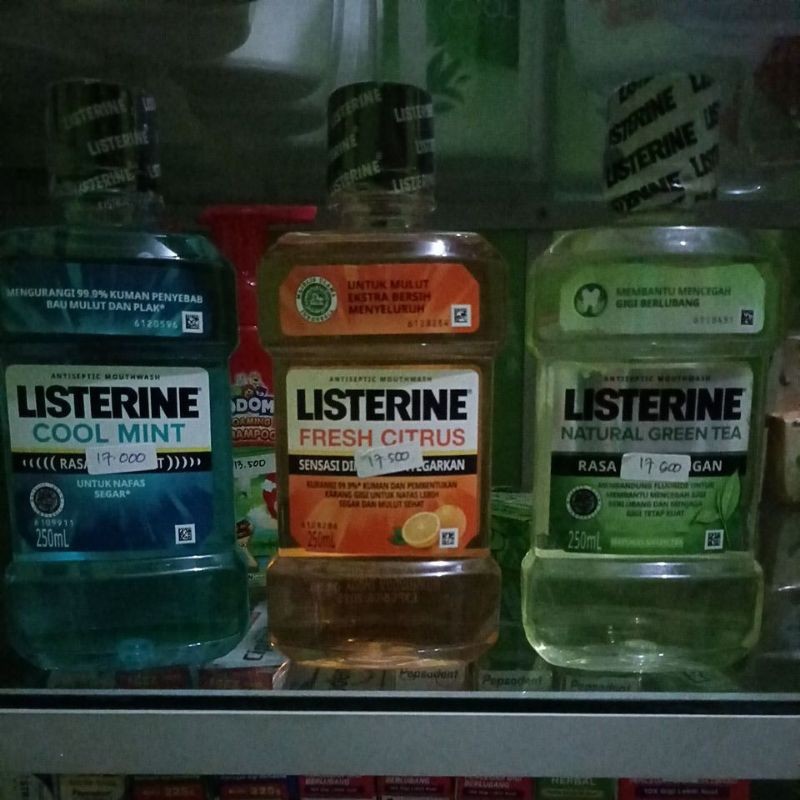 Binar Mart - Listerine 250 ml