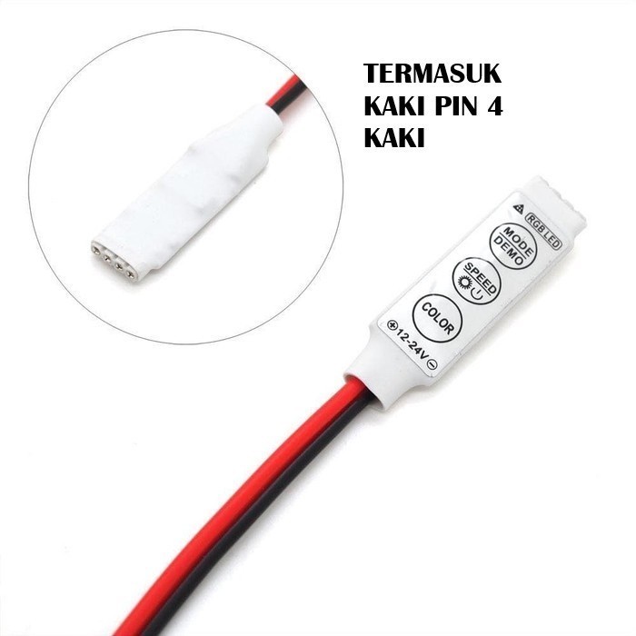 Modul controller 4pin 4p RGB 12V 24V