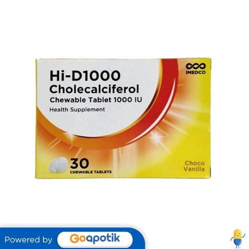 Hi-D 1000 Iu Box 30 Tablet