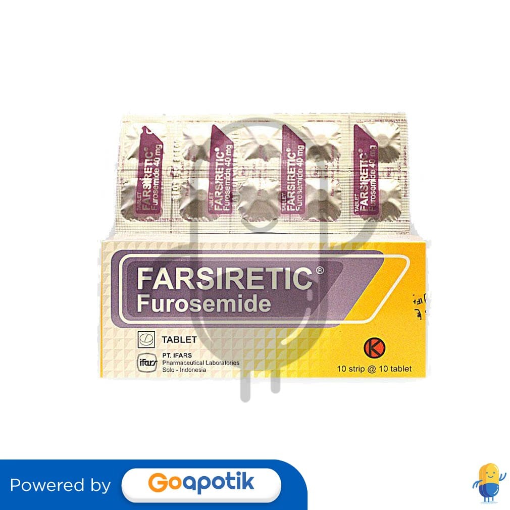 Farsiretic 40 Mg Strip 10 Tablet