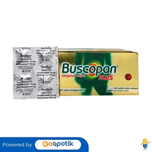 Buscopan Plus Box 100 Tablet