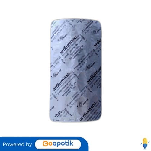 Ardium 500 Mg Strip 15 Tablet