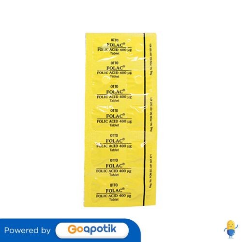 Folac 400 Mcg Strip 10 Tablet