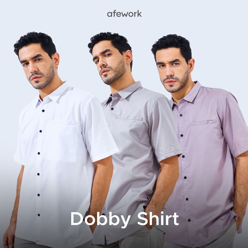 Kemeja Dobby Shirt Reg By Afework
