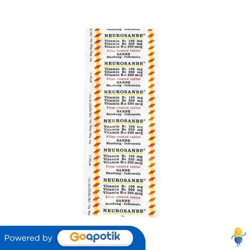 Neurosanbe Strip 10 Tablet