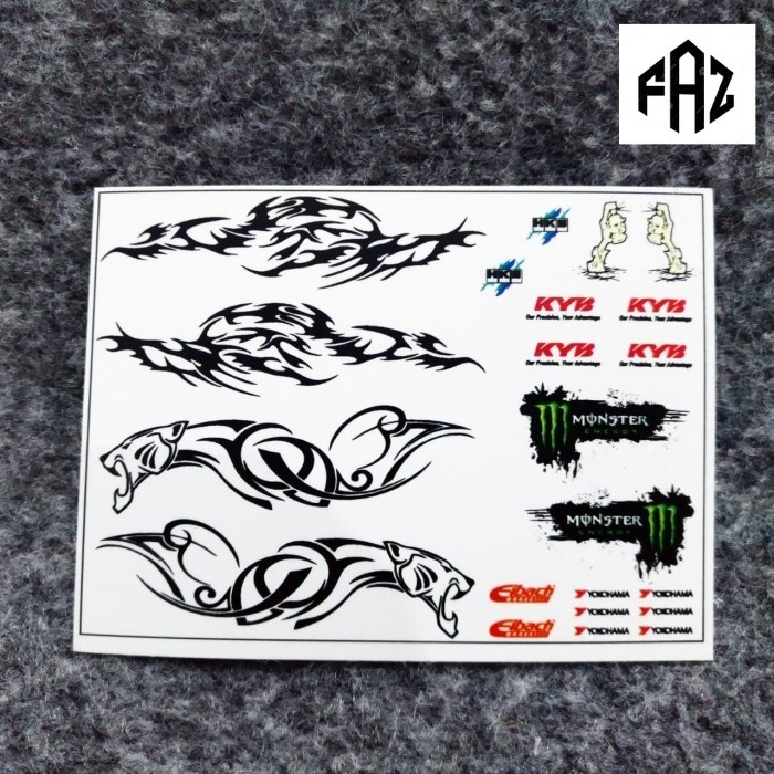 Decal  Diecast hotwheels striping singa universal