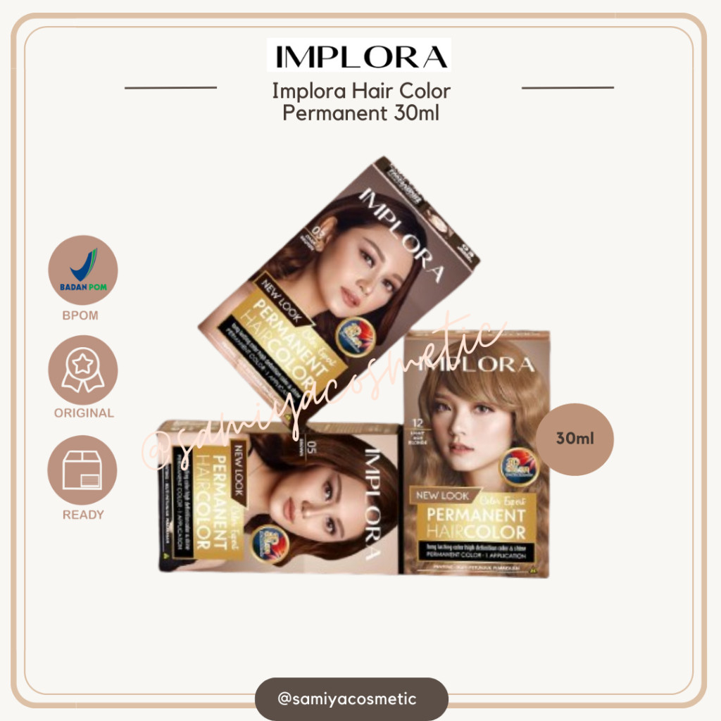 Implora Hair Color Permanent 30ml