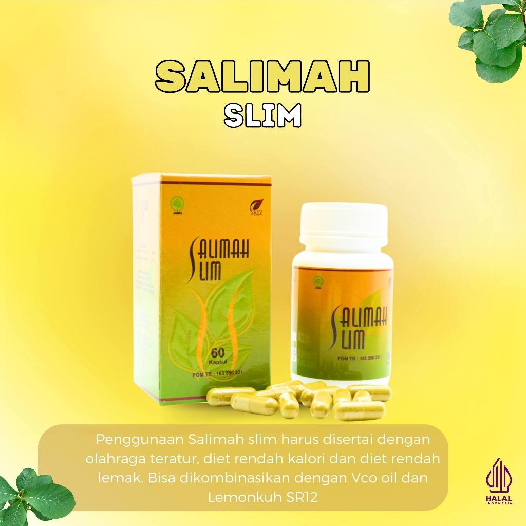 TERMURAH Salimah SLIM 60 Kapsul