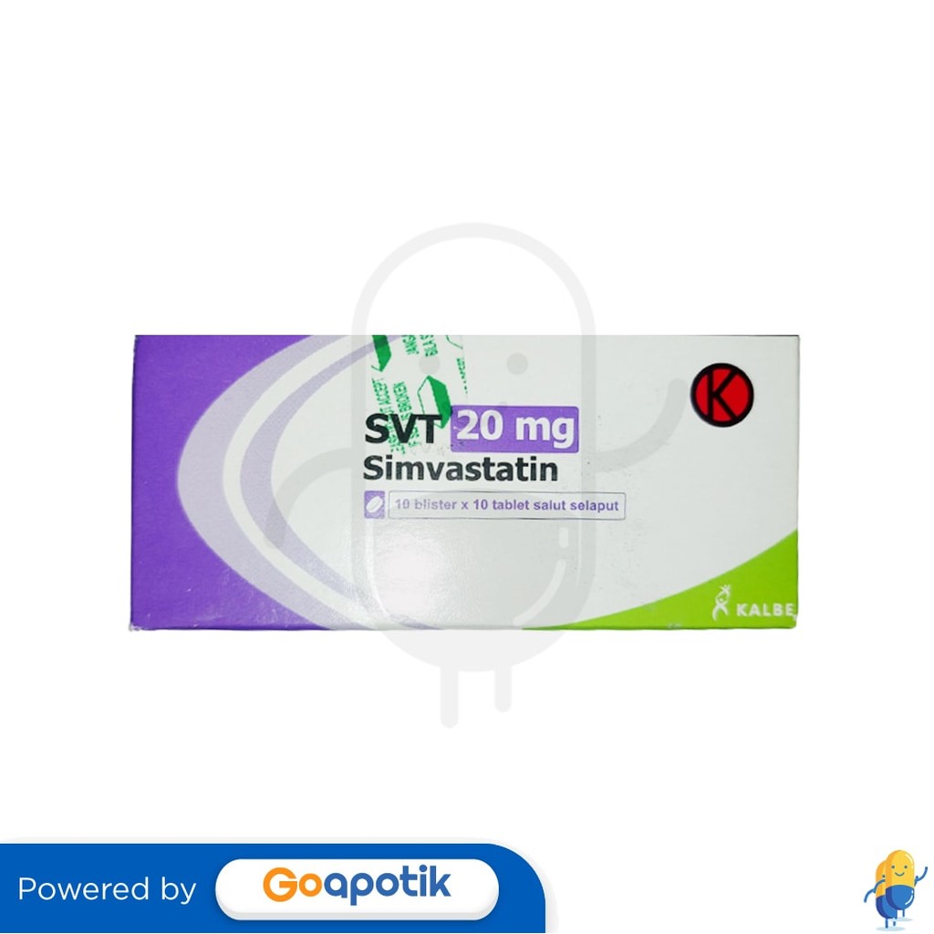 Svt 20 Mg Box 100 Tablet
