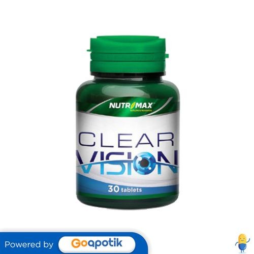 Nutrimax Clear Vision Botol 30 Tablet
