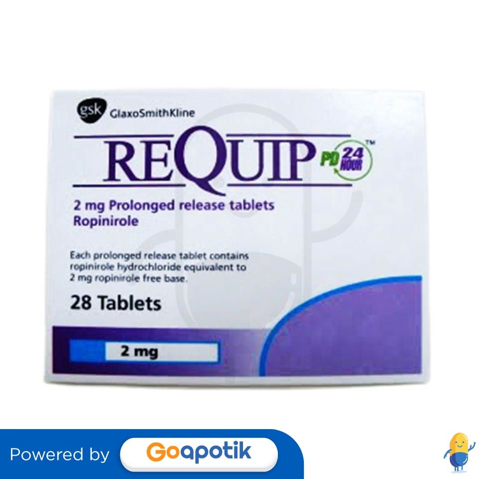 Requip Pd 2 Mg Box 28 Tablet