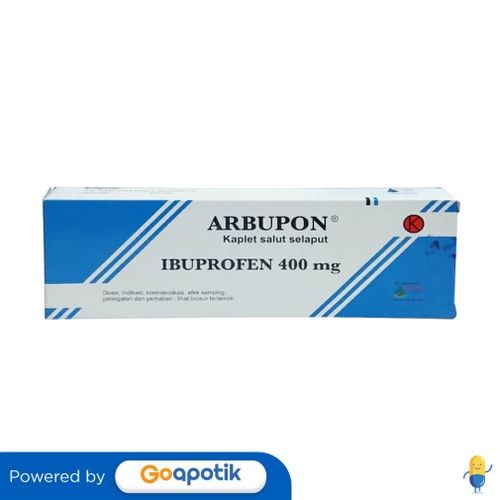 Arbupon 400 Mg Box 100 Kaplet