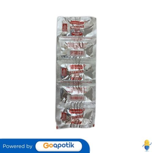 Hemaviton Stamina Plus Strip 5 Kapsul