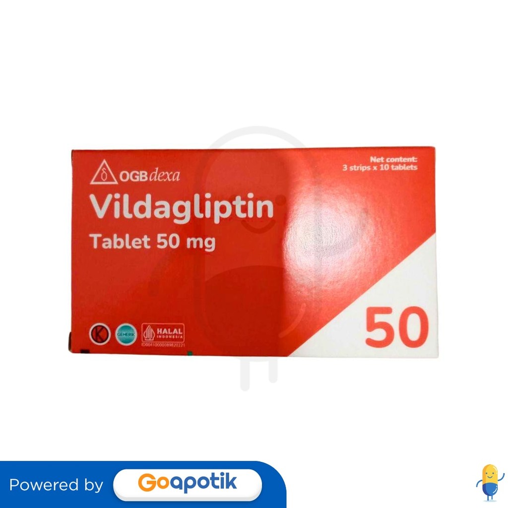 Vildagliptin Ogb Dexa Medica 50 Mg Box 30 Tablet