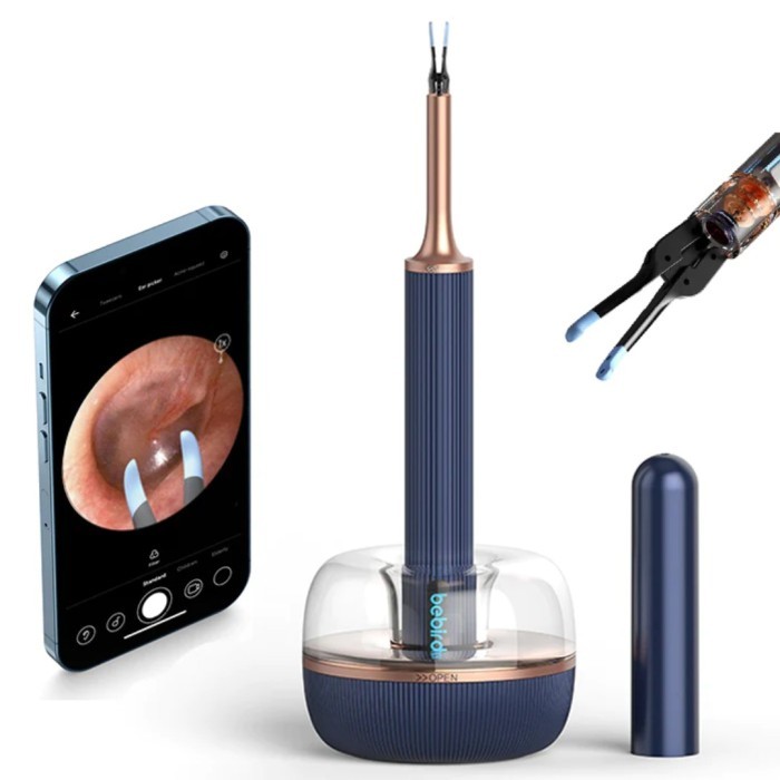 BBird Note 3 Pro Max Smart Visual Earwax Cleaning Korek Kuping Camera - Putih