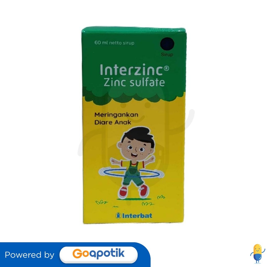 Interzinc Syrup Isi 60 Ml Botol