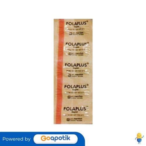Folaplus Strip Isi 10 Kaplet