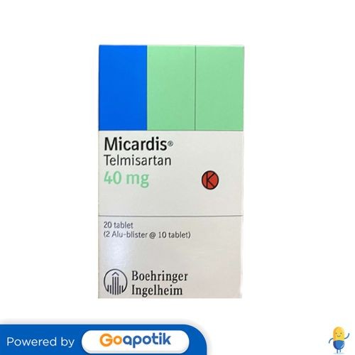 Micardis 40 Mg Box 20 Tablet
