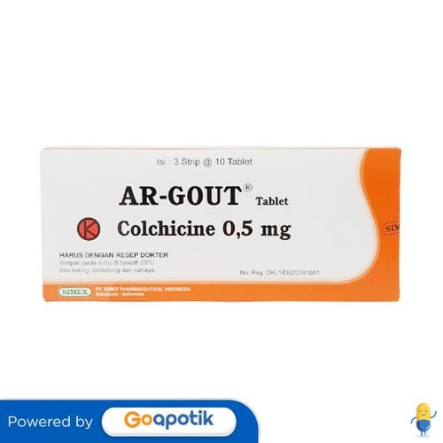 Ar-Gout Box Isi 30 Tablet