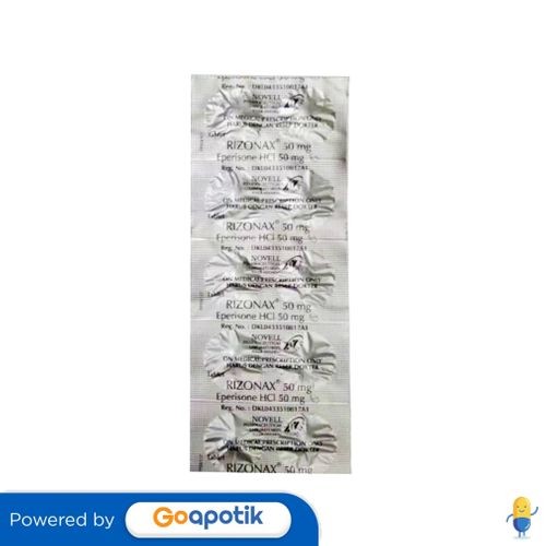 Rizonax 50 Mg Strip 10 Tablet