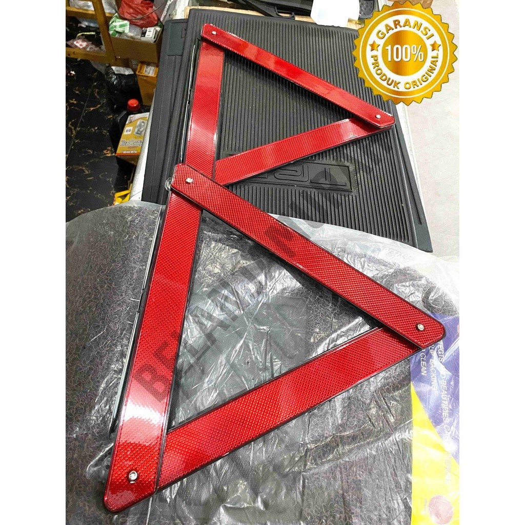 Segitiga Pengaman Reflective Safety Warning Emergency Triangle