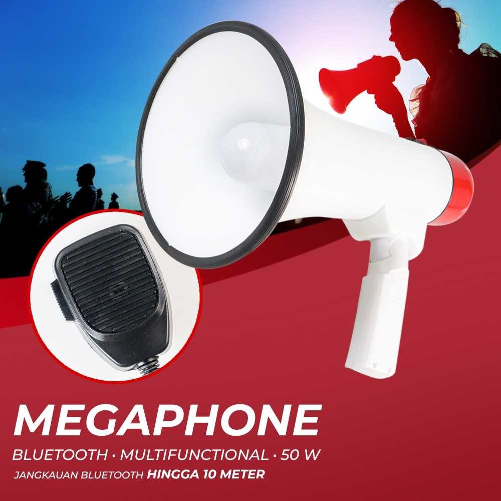 Toa Megaphone Bluetooth Multifunctional Shouter 50 W - 8099