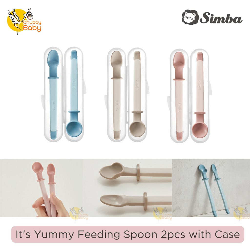 Simba It's Yummy Feeding Spoon 2pcs with Case