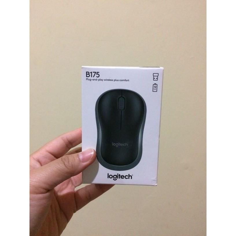 Logitech B175 / B170 Mouse Wireless untuk Windows, Mac, Linux dan ChromeOS