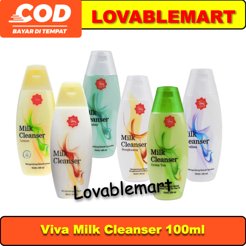 Lovablemart Viva Milk Cleanser 100ml
