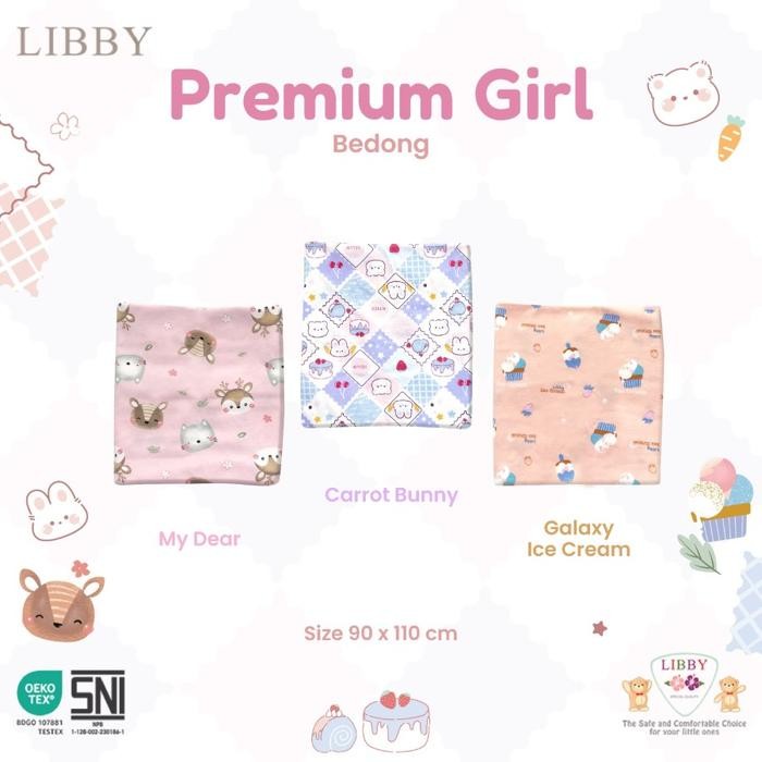 Libby Baby - Kain Bedong (3pcs) - BOY