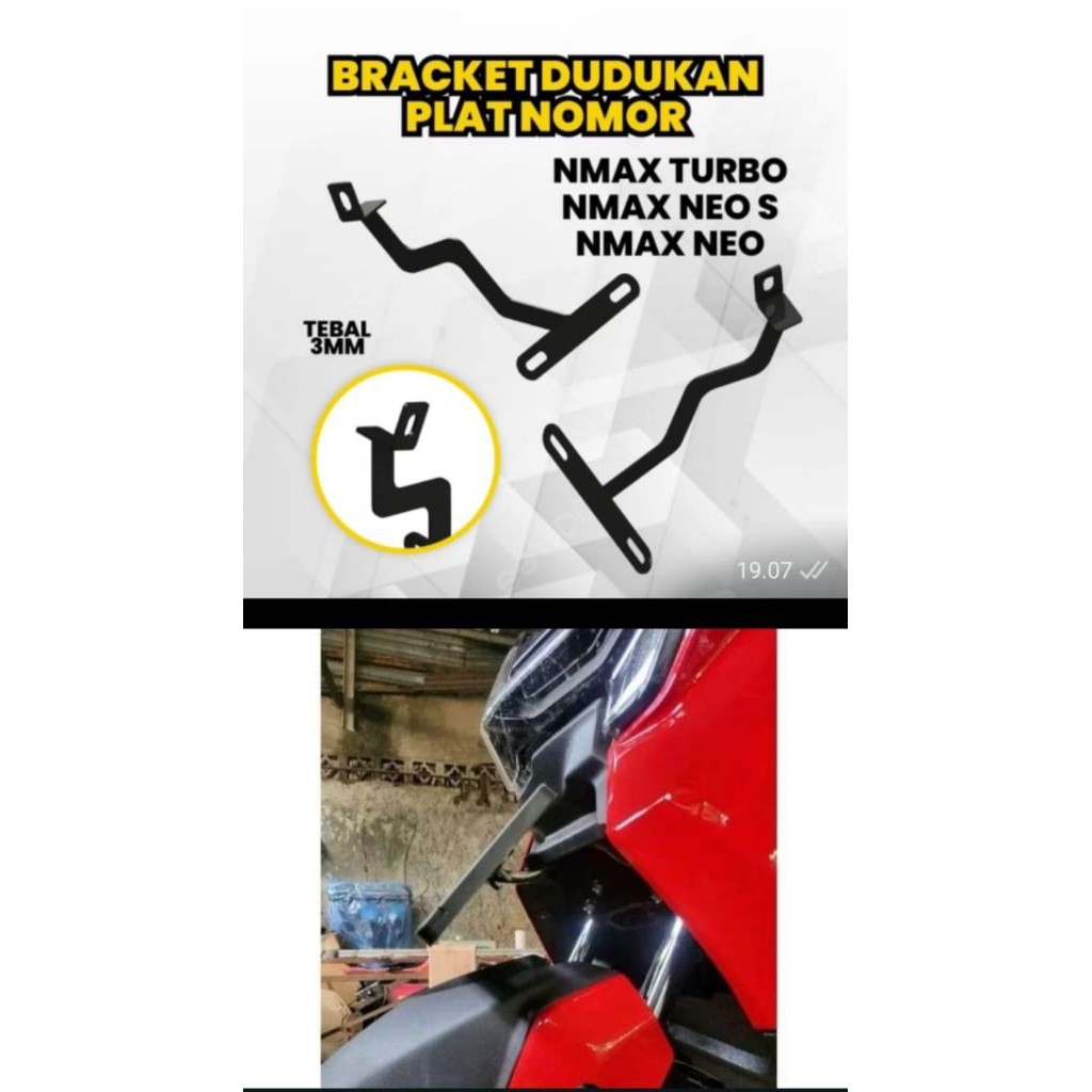 pangkon plat nomor nmax