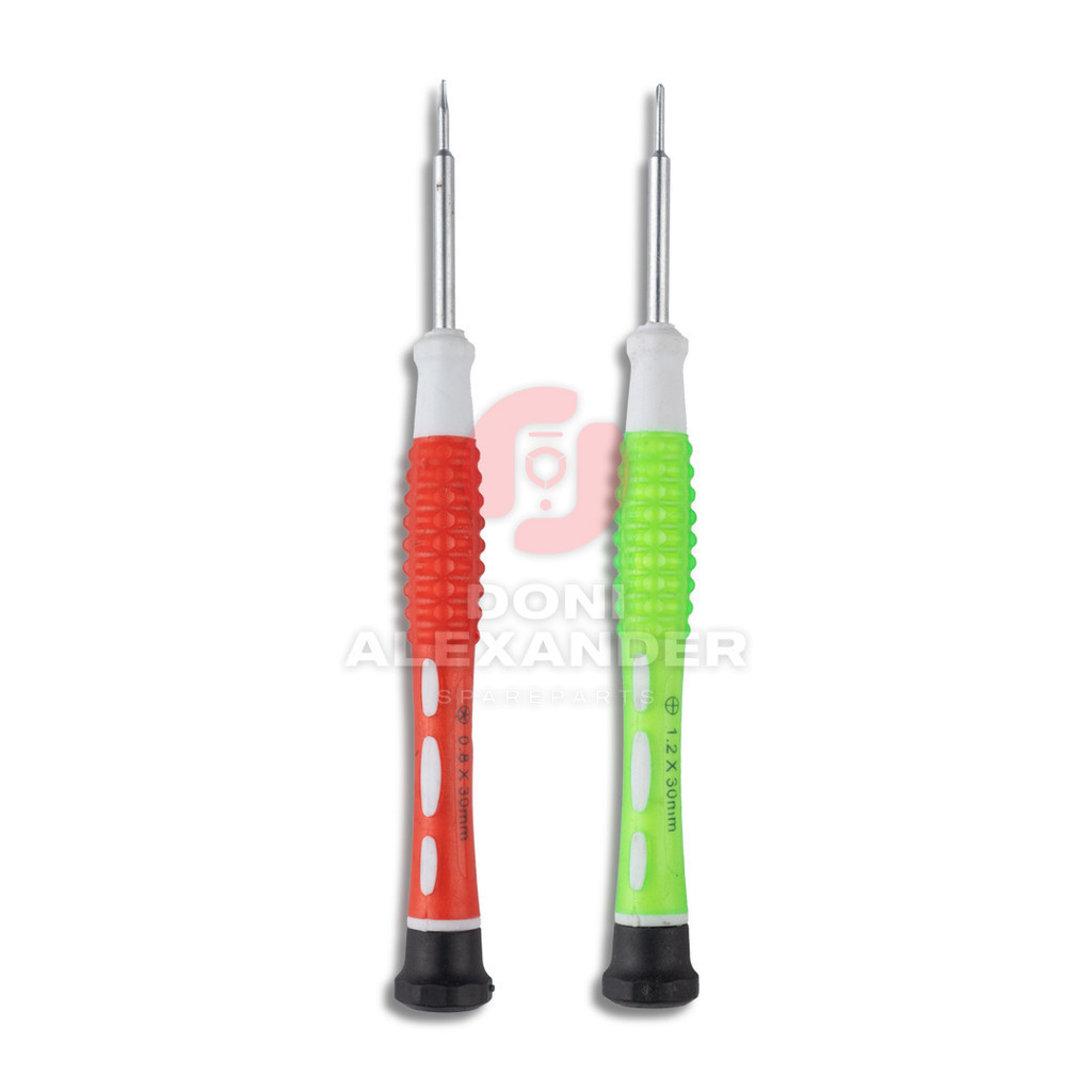 TOOL TOOLS OBENG SATUAN SCREWDRIVER MEDIUM 1.5 PLUS (+) - 1.2 (+) - 0.8 IPH