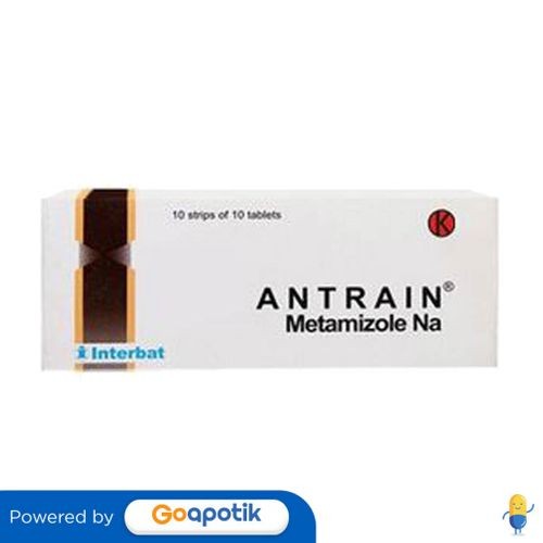 Antrain 500 Mg Box 100 Tablet