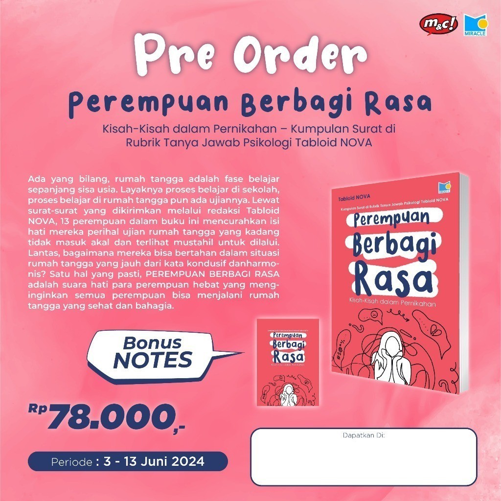 * Perempuan Berbagi Rasa