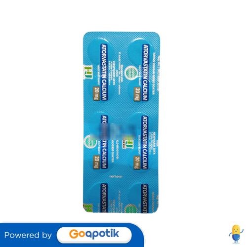 Atorvastatin Hexpharm 20 Mg Strip 10 Tablet