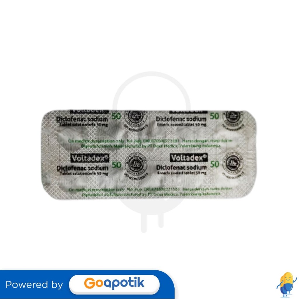 Voltadex 50 Mg Strip 10 Kaplet