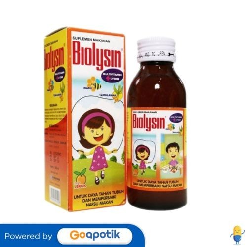 Biolysin Syrup Isi 100 Ml Botol