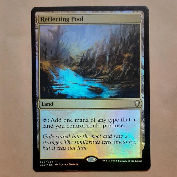 MAGIC THE GATHERING MTG Reflecting Pool Foil